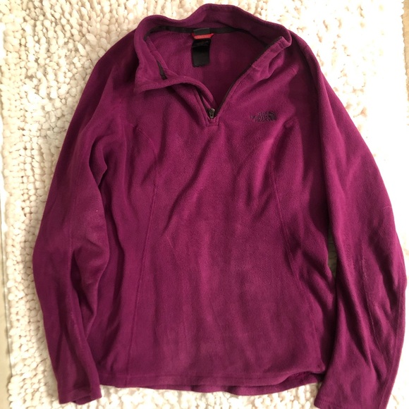 The North Face Tops - THE NORTH FACE WOMENS SMALL FLEECE HALF ZIP